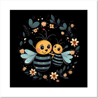 Bee Mothers Day Posters and Art